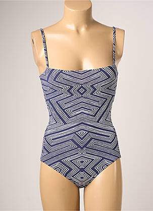 Costum de baie dintr-o singură piesă albastru IODUS femeie