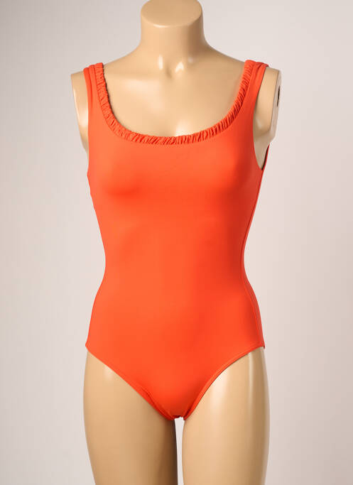 Costum de baie dintr-o singură piesă portocaliu IODUS femeie