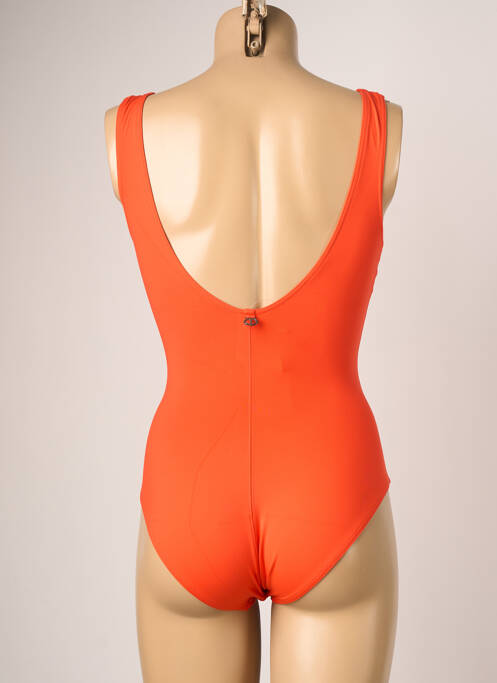 Costum de baie dintr-o singură piesă portocaliu IODUS femeie