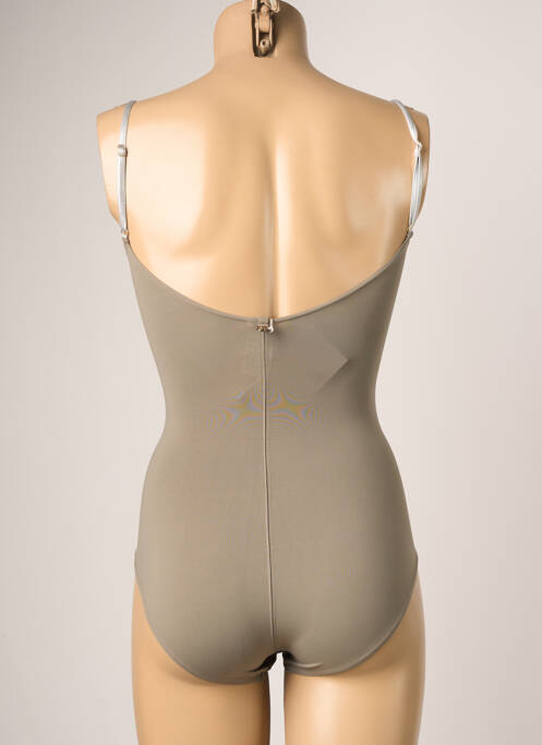 Costum de baie dintr-o singură piesă maro IODUS femeie