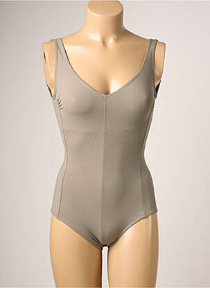 Costum de baie dintr-o singură piesă gri IODUS femeie