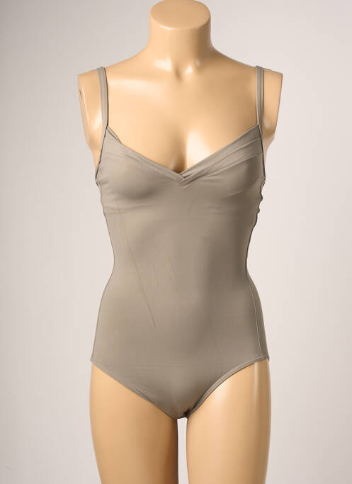 Costum de baie dintr-o singură piesă gri IODUS femeie