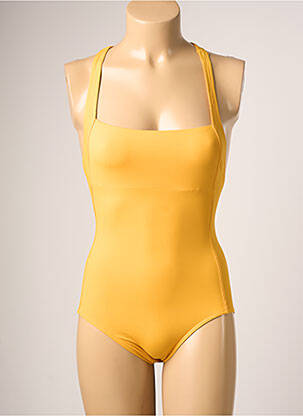 Costum de baie dintr-o singură piesă galben IODUS femeie