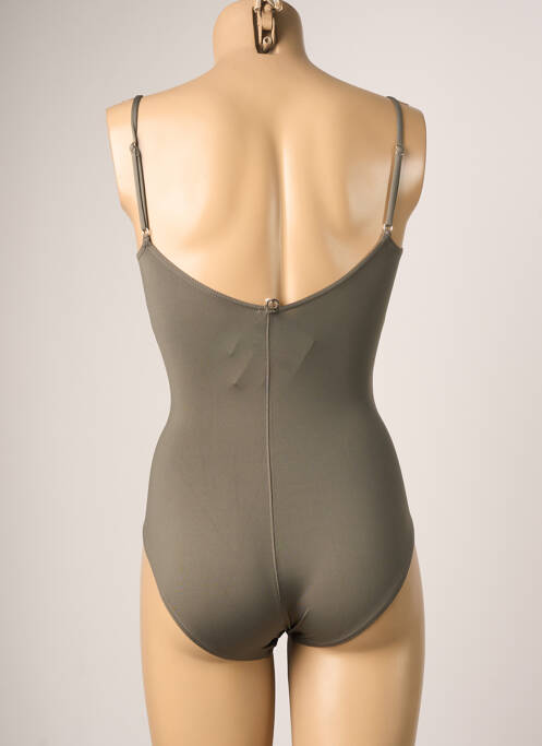 Costum de baie dintr-o singură piesă verde IODUS femeie