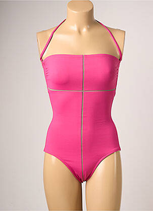 Costum de baie dintr-o singură piesă roz IODUS femeie