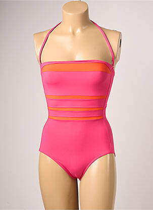 Costum de baie dintr-o singură piesă roz IODUS femeie