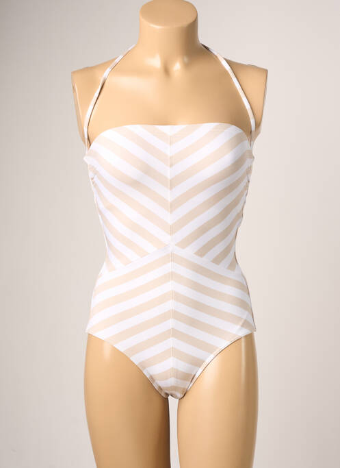 Costum de baie dintr-o singură piesă bej IODUS femeie