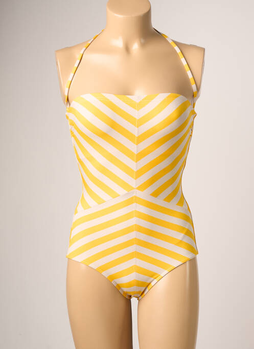 Costum de baie dintr-o singură piesă galben IODUS femeie