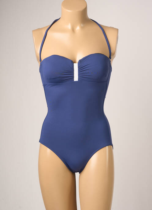 Costum de baie dintr-o singură piesă albastru IODUS femeie