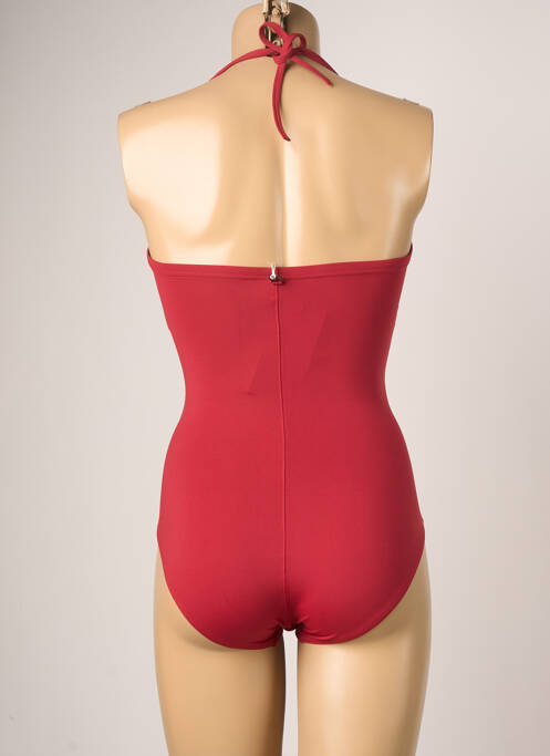 Costum de baie dintr-o singură piesă roșu IODUS femeie
