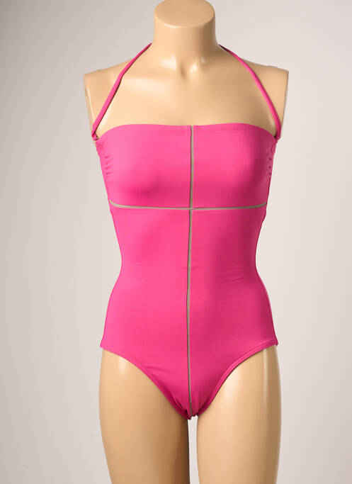 Costum de baie dintr-o singură piesă roz IODUS femeie