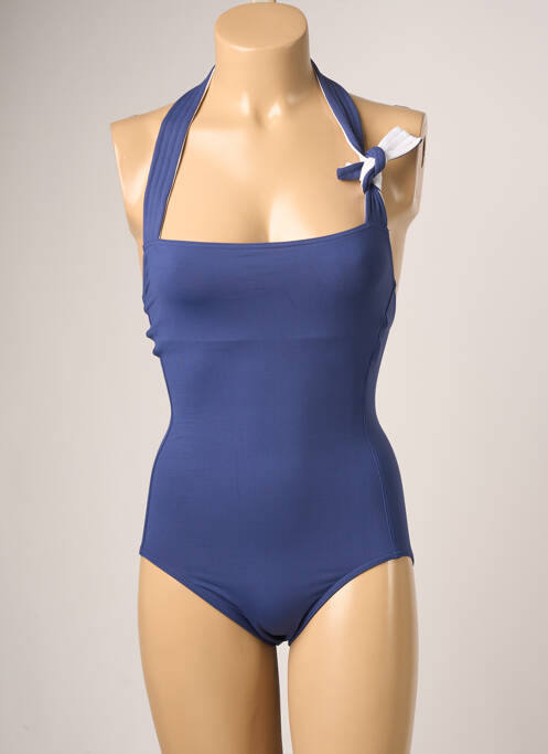 Costum de baie dintr-o singură piesă albastru IODUS femeie