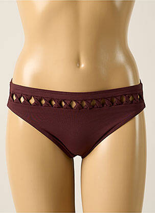 Chiloți de baie maro IODUS femeie