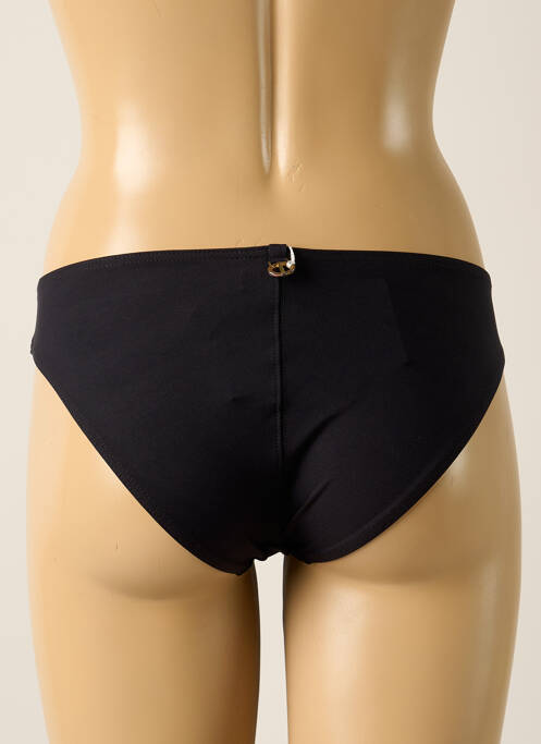 Chiloți de baie efect material satinat chiloți negru IODUS femme