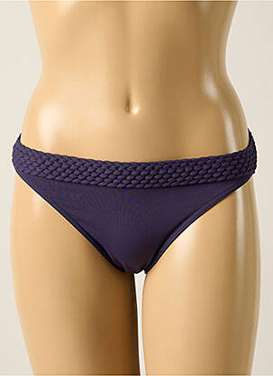 Chiloți de baie efect material satinat chiloți violet IODUS femme