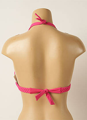 Sutien de costum de baie elasticitate top sutien push-up roz IODUS femeie