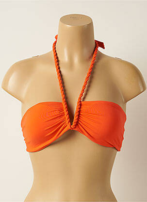 Sutien de costum de baie elasticitate top sutien modelat portocalie IODUS femeie