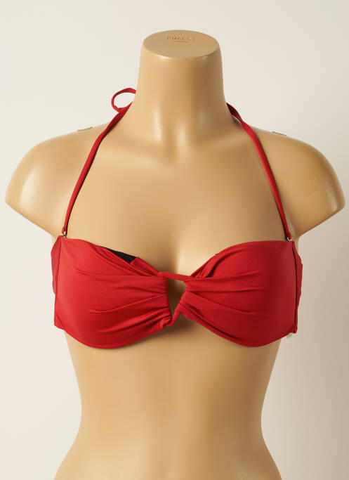 Sutien de costum de baie roșu IODUS femeie