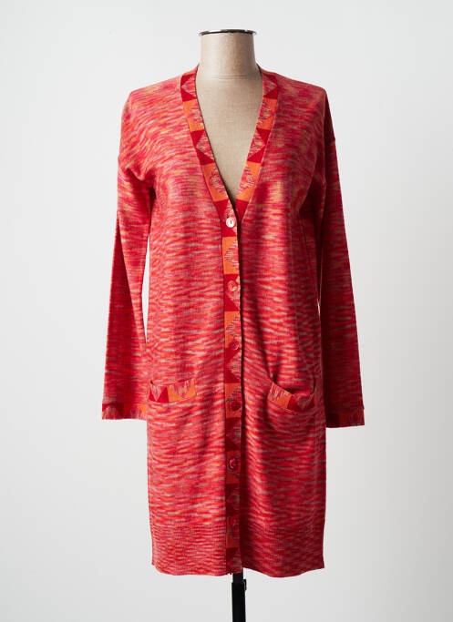 Vestă cu mâneci lungi roșu MONTAGUT femeie