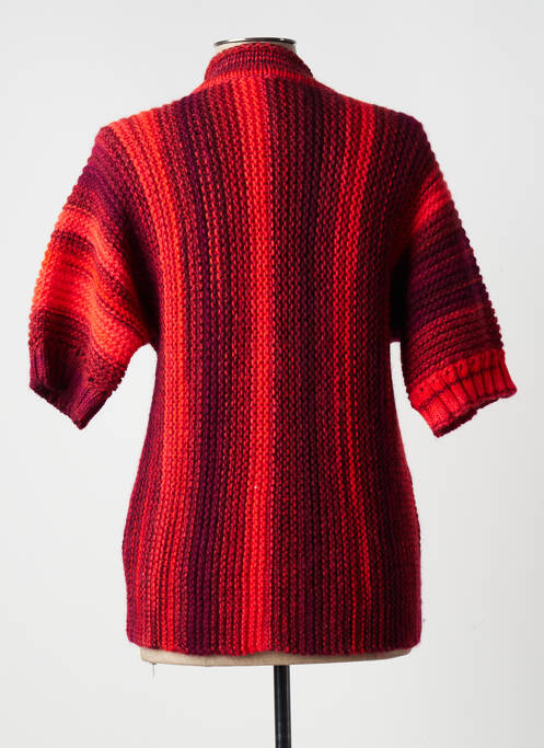 Vestă cu mâneci scurte roșu FINETTE femeie