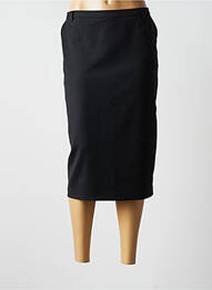 Fustă midi elasticitate negru CHRISTIAN MARRY femme