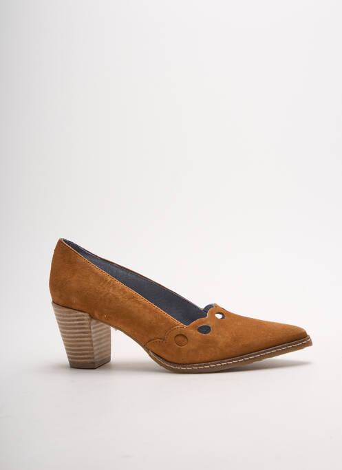 Pantofi cu toc maro MYMA femeie