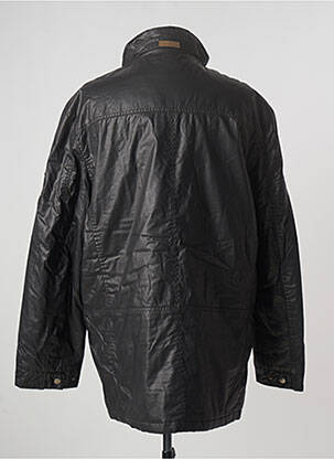 Parka mâneci lungi fără glugă negru CAMBE bărbat