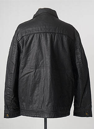 Parka mâneci lungi fără glugă negru CAMBE bărbat