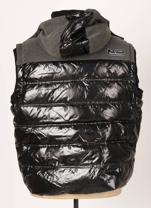 Geacă matlasată negru CAMBERABERO bărbat