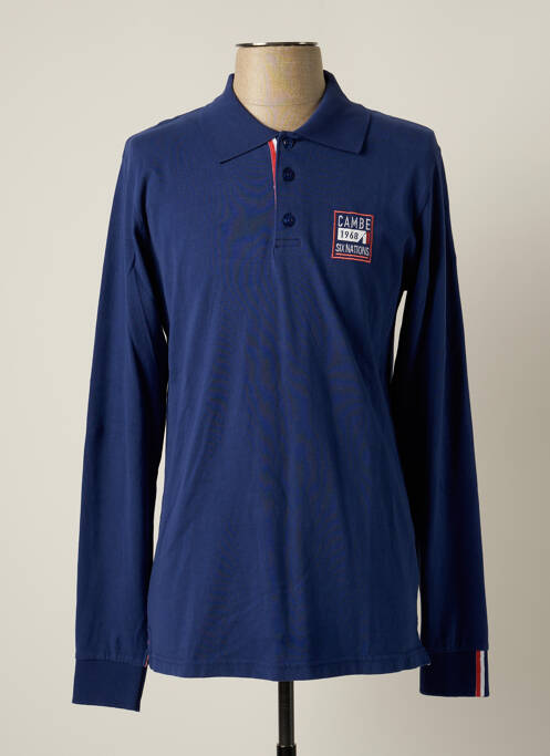 Polo albastru CAMBERABERO bărbat