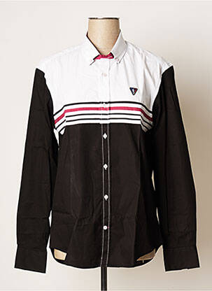 Cămașă cu mâneci lungi negru CAMBERABERO bărbat