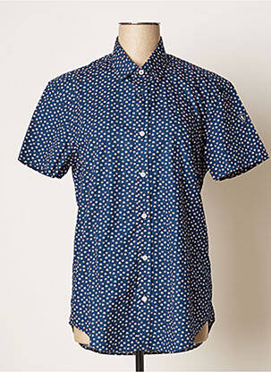 Cămașă cu mâneci scurte albastru CAMBERABERO bărbat