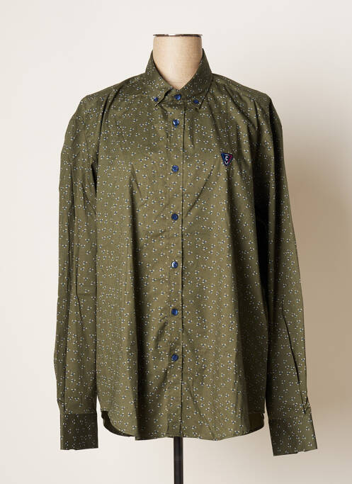 Cămașă cu mâneci lungi verde CAMBERABERO bărbat