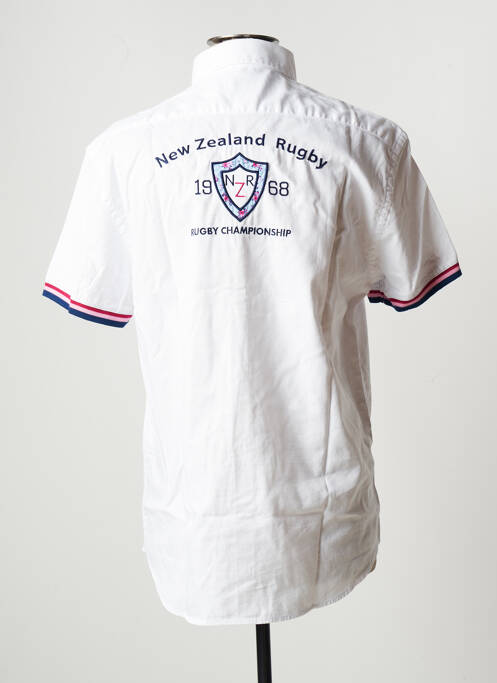 Cămașă cu mâneci scurte alb CAMBERABERO bărbat