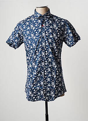 Cămașă cu mâneci scurte albastru CAMBERABERO bărbat