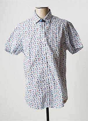 Cămașă cu mâneci scurte alb CAMBERABERO bărbat