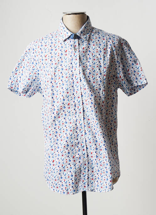 Cămașă cu mâneci scurte alb CAMBERABERO bărbat