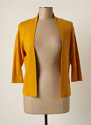 Vestă cu mâneci lungi galben CONCEPT K femeie