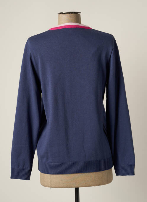 Vestă cu mâneci lungi albastru THEL ELEGANCE femeie