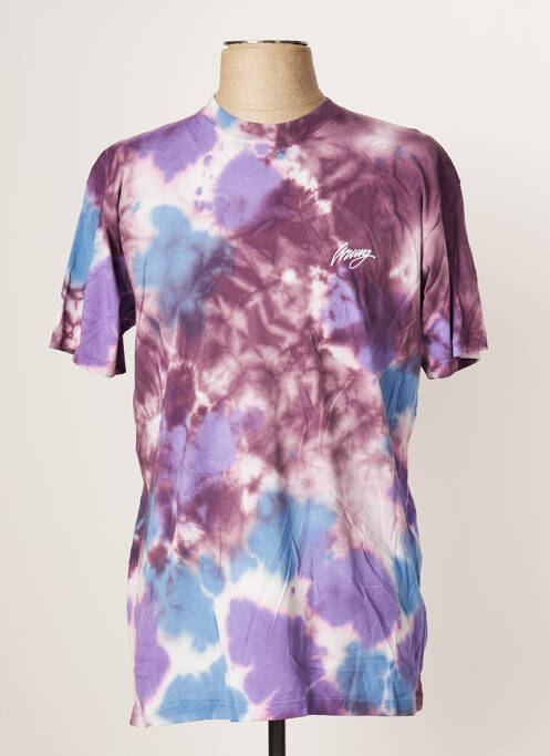 Tricou violet WRUNG bărbat