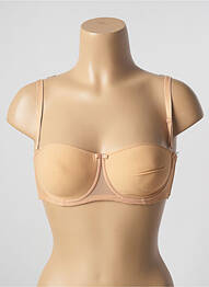 Sutien efect material satinat sutien balconet cu decolteu înalt piele BARBARA femeie