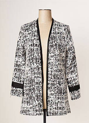 Vestă cu mâneci lungi negru FRANCE RIVOIRE femeie