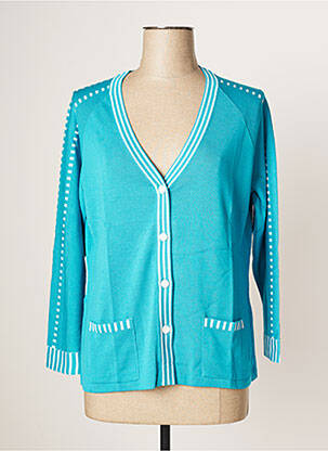 Vestă cu mâneci lungi albastru JUPER femeie