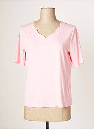 Tricou roz FRANK WALDER femeie