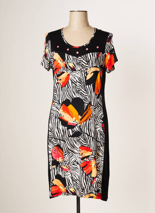 Rochie midi negru FRANCE RIVOIRE femeie