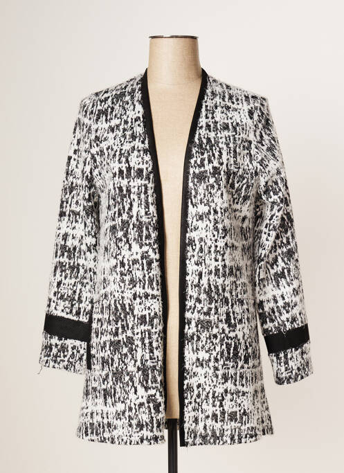 Vestă cu mâneci lungi negru FRANCE RIVOIRE femeie