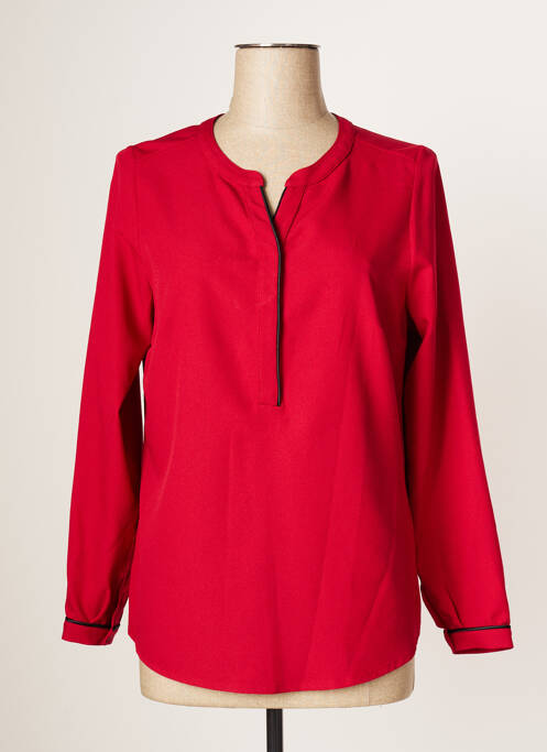 Tunică mâneci lungi roșu FRANCE RIVOIRE femeie