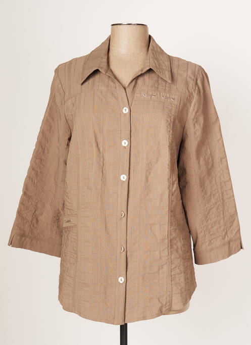 Cămașă bej FRANCE RIVOIRE femeie