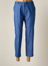 Pantalon 7/8 elasticitate mărime normală albastru CHRISTIAN MARRY femme
