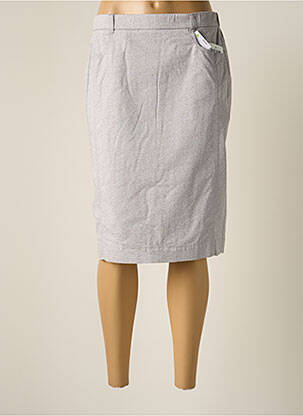 Fustă midi gri FRANK WALDER femeie